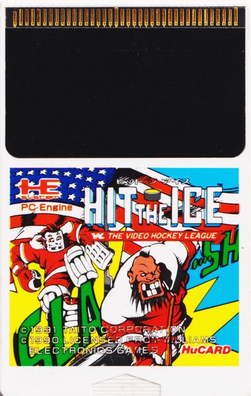 Hit the Ice box art for TurboGrafx-16